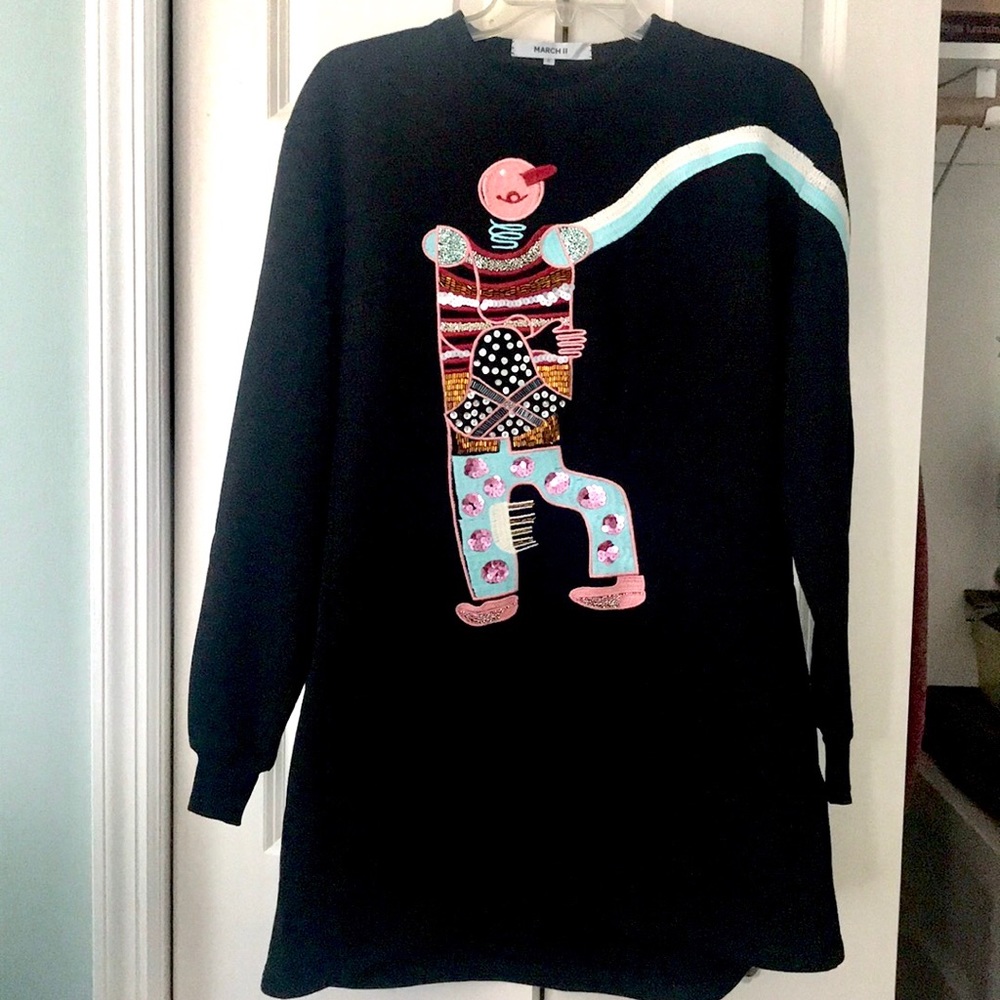 NWOT March 11 Sample Sweater Dress Size S